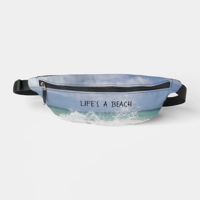 Riñoneras Life's A Beach Fanny Pack (Anverso)