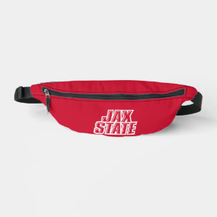 Riñoneras Logotipo de Jacksonville State University JAX STAT