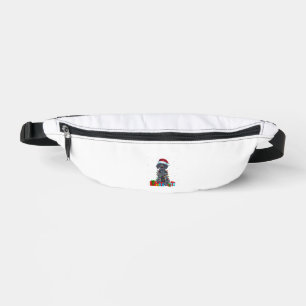 Riñoneras Luces navideñas Santa German Shorthal Dog C