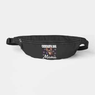 Riñoneras Mamá de perro Chihuahua mujer  