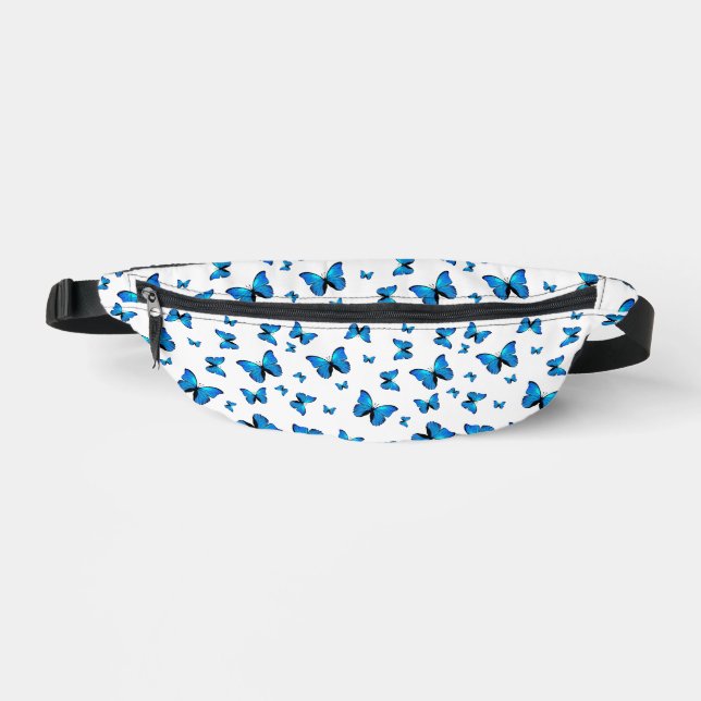Riñoneras Mariposas azules (Anverso)