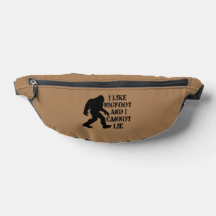 Riñoneras Me gusta Bigfoot y no puedo mentir