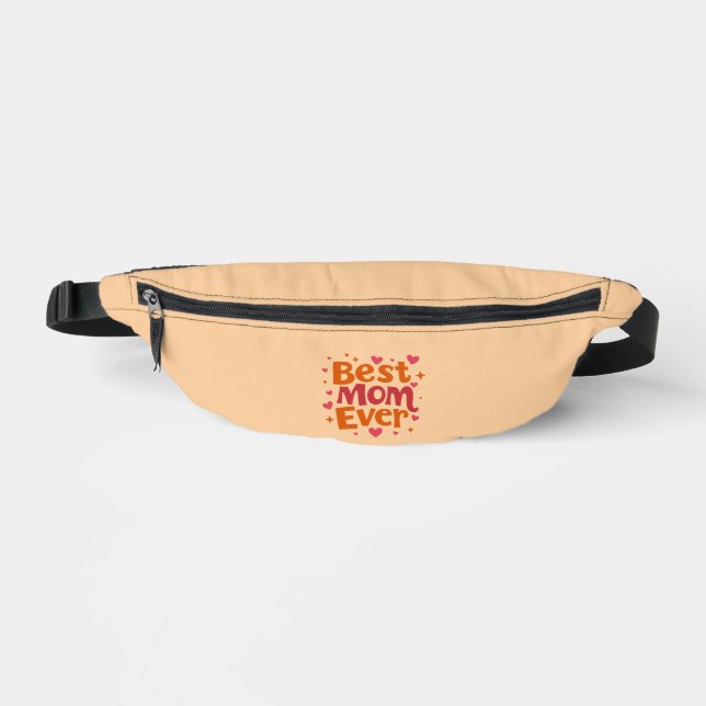 Riñoneras Mejor Mamá Del Fanny Pack (Anverso)