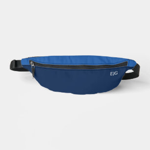 Riñoneras Minimalist Blue Monogram