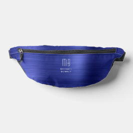 Riñoneras Monograma Moderna Azul Marino