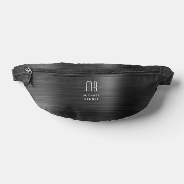 Riñoneras Monograma Moderna Negro (Distribución)