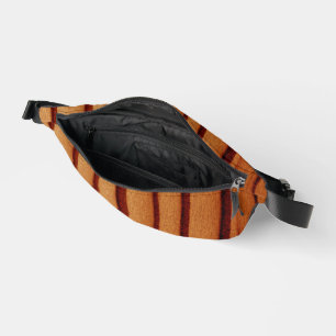 Riñoneras Naranja Rústico de corte de impresión Sew Bag quem