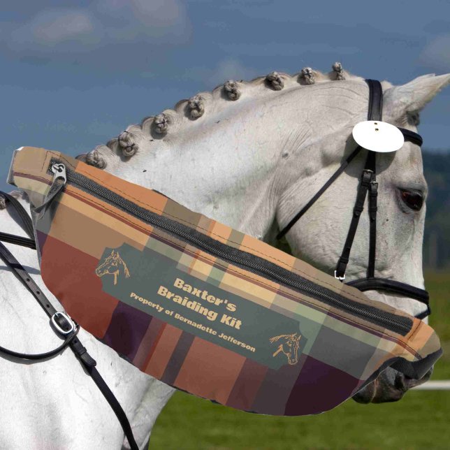 Riñoneras Naranja Verde Fenómeno De Caballos De Mane (Subido por el creador)