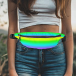Riñoneras Neon Fluorescente Stripe Retro<br><div class="desc">Este diseño se puede personalizar eligiendo la opción personalizar para añadir texto o realizar otros cambios. Si este producto tiene la opción de transferir el diseño a otro artículo, asegúrese de ajustar el diseño para que se ajuste si es necesario. Contáctame en colorflowcreations@gmail.com si deseas tener este diseño en otro...</div>