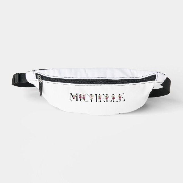 Riñoneras Nombre Michelle. (Anverso)