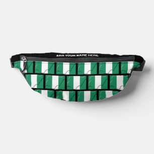 Riñoneras Nombre personalizado Bandera NIGERIANA DE NIGERIA
