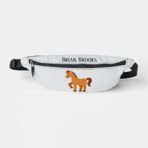 Nombre personalizado de caballo pequeño