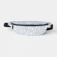 Nombre Personalizado Floral Abstracto Elegante Fem