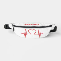 Nombre y ocupación personalizados de Heart EKG