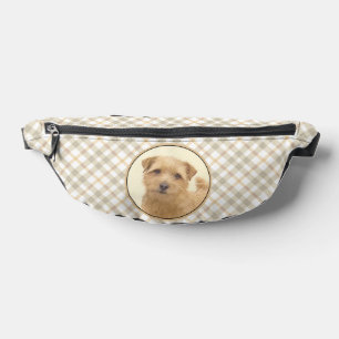 Riñoneras Norfolk Terrier Pintura Cuta Original Mascota Perr