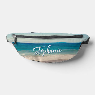 Riñoneras Océano fotográfico de playa personalizado