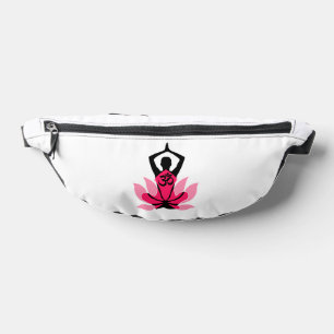 Riñoneras OM Namaste Spiritual Lotus Flor Yoga