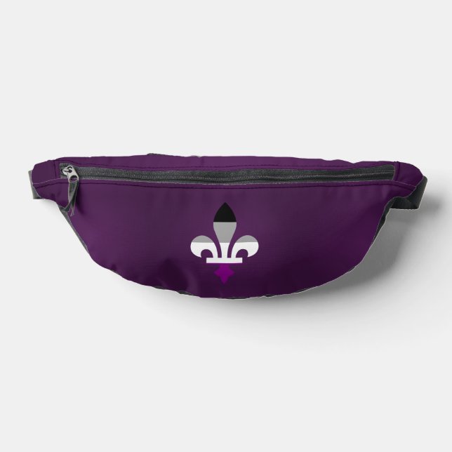 Riñoneras Orgullo asexual flor de lis (Distribución)