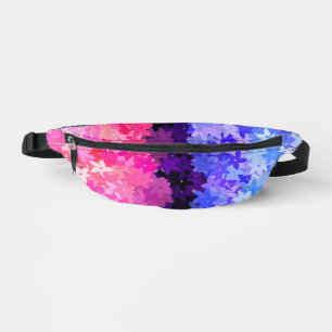 Riñoneras Orgulloso Floral Retro Quirky Boho Omnisexual LGBT