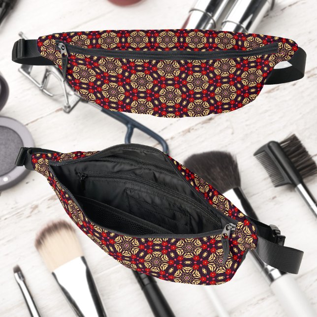 Riñoneras Ornamental Cherry Blossom Pattern Fanny Pack (Subido por el creador)