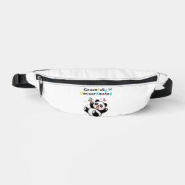 Riñoneras Oso Panda Adorable y Descoordinado con Gracia