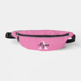 Riñoneras Paquete De Fanny Con Guión De Monograma De Estilo