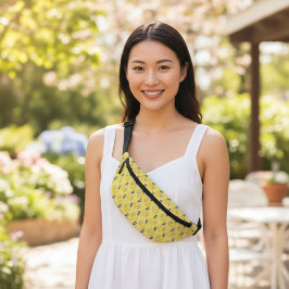 Riñoneras Paquete de nieve blanca Fanny