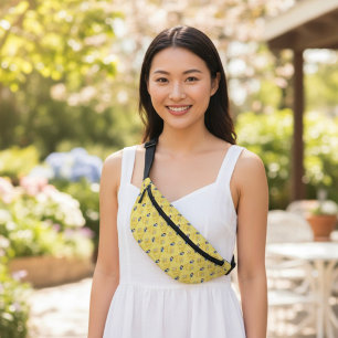 Riñoneras Paquete de nieve blanca Fanny