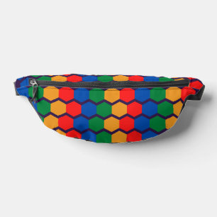 Riñoneras Paquete Fanny Geométrica Multicolor