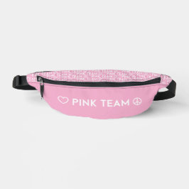 Riñoneras Paquete Fanny Team Color War Pink
