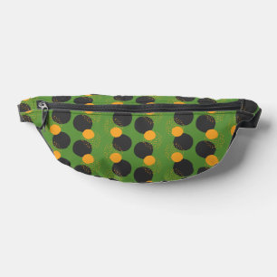 Riñoneras Paquete Green Geometric Fanny