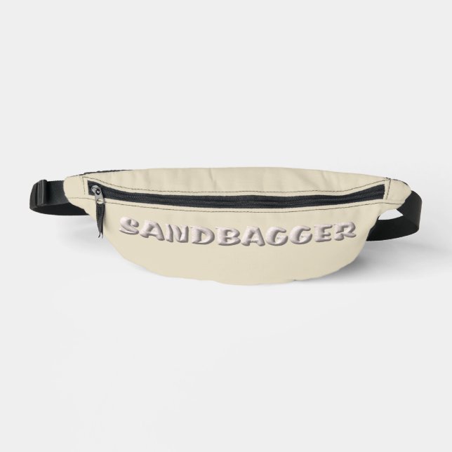 Riñoneras Paquete Sandbagger crema fanny (Anverso)