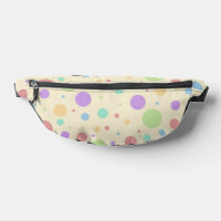 Pastel de colores arcoiris PolkaDot