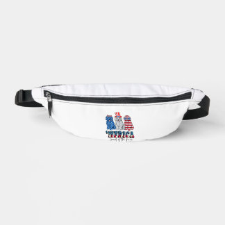 Riñoneras Patriotic Goldendoodle Dog 4 de julio América Esta
