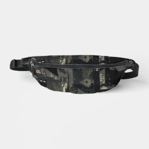 Riñoneras Patrón de camuflaje militar entornos urbanos