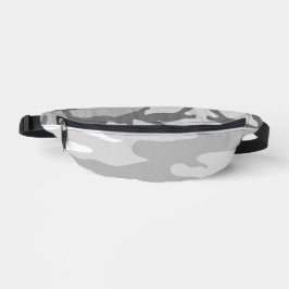 Riñoneras Patrón de camuflaje militar urbano gris