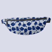 Patrón de gato azul
