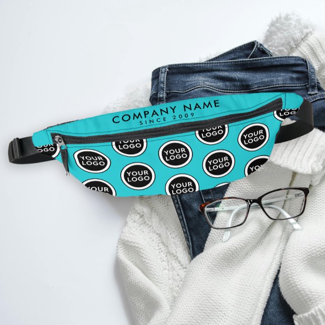 Riñoneras Patrón de logotipo de la Compañía Promocional Turq (Subido por el creador)