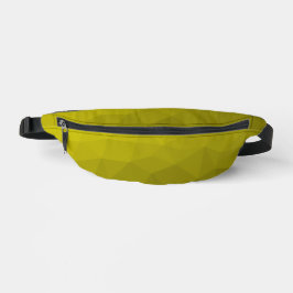 Riñoneras Patrón de malla geométrica con gradiente amarillo