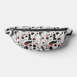 Riñoneras Patrón de modelado abstracto