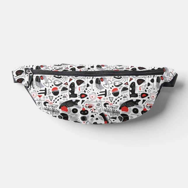 Riñoneras Patrón de modelado abstracto (Distribución)