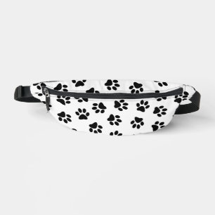 Riñoneras Patrón De Patas, Patas De Perro, Patas Negras