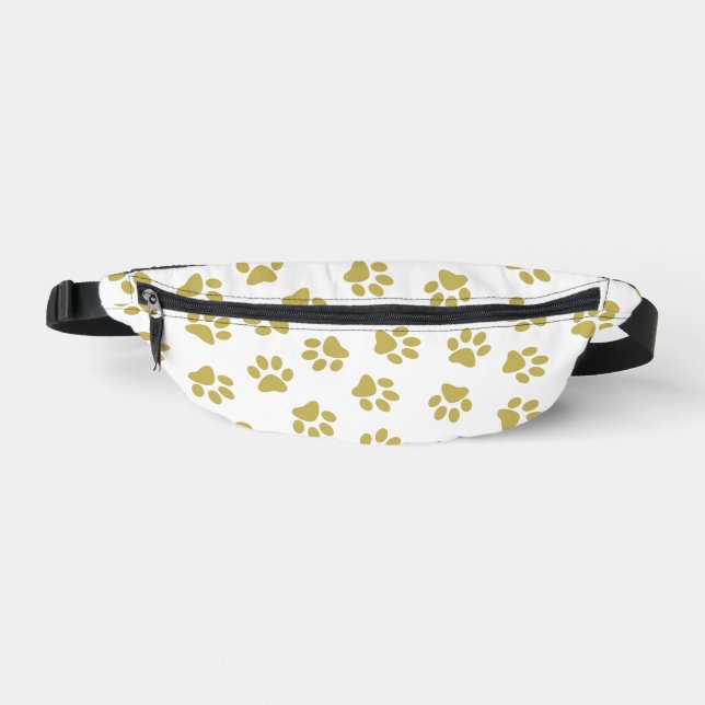 Riñoneras Patrón De Paws, Paws De Perro, Papas De Oro (Anverso)