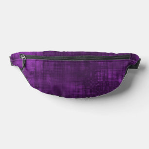 RIÑONERAS PATRÓN DE VELVET PURPLE