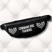 Perro Trainer Impresión en blanco negro