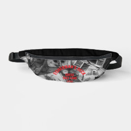 Riñoneras Personaliza Fisherman’s Deck Negro y Blanco