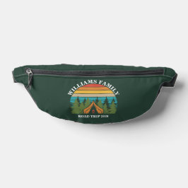 Riñoneras Personalizable Amigos de Forest Camping Sunset
