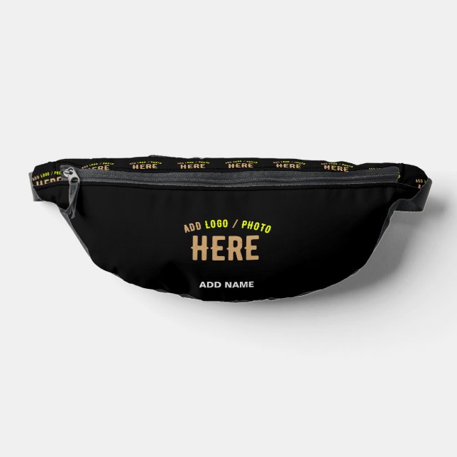 RIÑONERAS PERSONALIZABLE MODERNO ESTILO NEGRO VERIFICADO MAR (Distribución)
