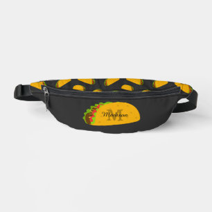 Riñoneras personalizado de patrón de taco delicioso Guay y d