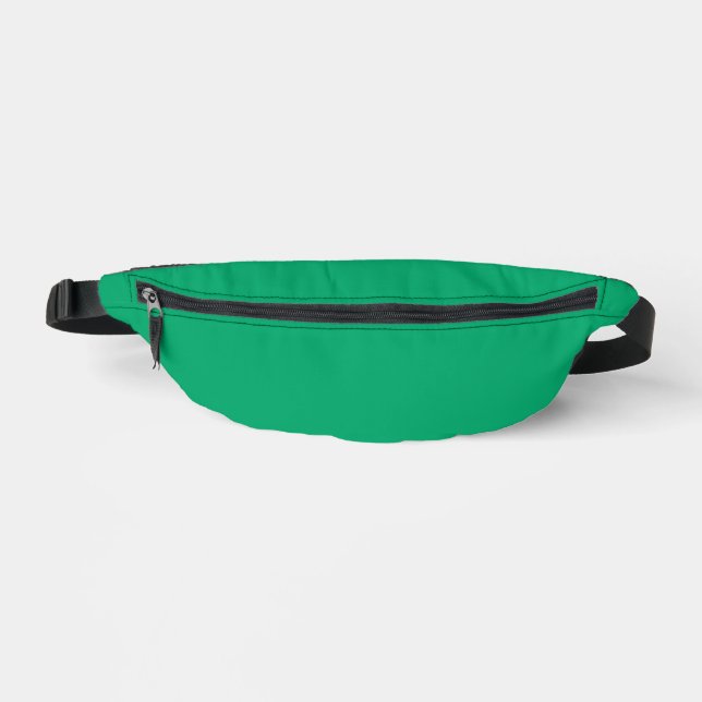 Riñoneras Personalizado Emerald Green Fanny Pack (Anverso)